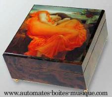 Bo&icirc;tes &agrave; bijoux musicales avec photo Bo&icirc;te &agrave; bijoux musicale avec photo : bo&icirc;te &agrave; bijoux musicale "Femme endormie"