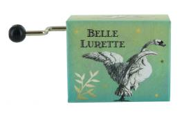 Boîtes à musique à manivelle en carton illustré Boîte à musique à manivelle en carton illustré "Belle Lurette" - Le lac des cygnes (P. I. Tchaïkovski).