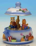 Chats automates musicaux Chats automates musicaux : carrousel de chats