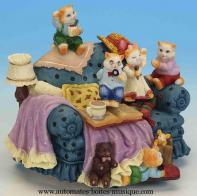 Chats automates musicaux Chats automates musicaux : le fauteuil de chats