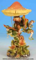 Elfes automates musicaux Automate musical : carrousel des elfes