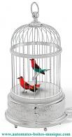Oiseaux chanteurs automates mécaniques Oiseaux chanteurs mécaniques Reuge : oiseaux chanteurs automates en cage