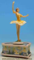 Ballerines automates musicales Ballerine automate musicale : ballerine automate avec tutu jaune
