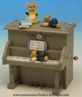 Souris automates musicales Souris automates musicales : souris sur un piano