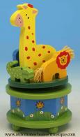 Jouets musicaux en bois Jouet musical en bois : jouet musical avec animaux sauvages