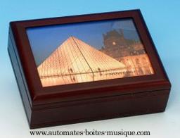 Bo&icirc;tes &agrave; bijoux musicales en bois sans ballerines Bo&icirc;te &agrave; bijoux musicale en bois sans ballerine : bo&icirc;te &agrave; bijoux en bois fonc&eacute;