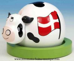 Bo&icirc;tes &agrave; musique touristiques pour enfants Bo&icirc;te &agrave; musique touristique pour enfants : bo&icirc;te &agrave; musique avec vache danoise