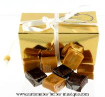 Chocolats, caramels et nougats musicaux Caramels musicaux : ballotin de 45 caramels musicaux
