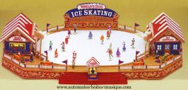 Man&egrave;ges musicaux miniatures haut de gamme Man&egrave;ge musical miniature : man&egrave;ge musical miniature patinage sur glace