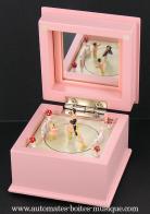 Automates musicaux nouveau-n&eacute;s Automate musical cadeau de naissance : bo&icirc;te &agrave; musique pour nouveau-n&eacute; fille