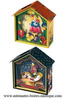 Tirelires musicales anim&eacute;es Trousselier Offre sp&eacute;ciale tirelires musicales anim&eacute;es Trousselier : 2 tirelires musicales clown et f&eacute;e