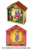 Tirelires musicales anim&eacute;es Trousselier Offre sp&eacute;ciale tirelires musicales anim&eacute;es Trousselier : 2 tirelires musicales clown et f&eacute;e