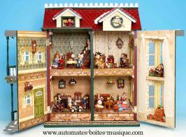 Maisons musicales &agrave; automates Maison musicale &agrave; automates : maison musicale &agrave; 10 automates