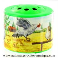 Bo&icirc;tes &eacute;lectroniques avec cris d'animaux Bo&icirc;te &agrave; meuh &eacute;lectronique : bo&icirc;te &agrave; coq pour entendre le chant du coq
