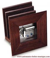 Bo&icirc;tes &agrave; musique Reuge Bo&icirc;te &agrave; musique Reuge de 36 lames : bo&icirc;te &agrave; musique Reuge en weng&eacute;