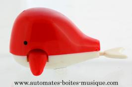 Automates animaux nageurs Automate animal nageur : automate baleine nageuse
