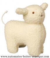 Doudous musicaux avec m&eacute;canismes musicaux &agrave; ficelle (animaux en peluche musicaux) Doudou musical Trousselier avec m&eacute;canisme musical &agrave; ficelle : doudou musical en peluche