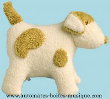 Doudous musicaux avec m&eacute;canismes musicaux &agrave; ficelle (animaux en peluche musicaux) Doudou musical Trousselier avec m&eacute;canisme musical &agrave; ficelle : doudou musical en peluche
