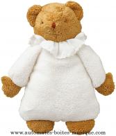 Doudous musicaux avec m&eacute;canismes musicaux &agrave; ficelle (animaux en peluche musicaux) Doudou musical Trousselier avec m&eacute;canisme musical &agrave; ficelle : doudou musical en peluche