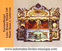 Cd sur les instruments de musique m&eacute;canique CD audio d'instruments de musique m&eacute;canique : CD "Karussellorgel"