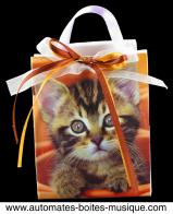 Bo&icirc;tes &agrave; musique sacs musicaux chats Bo&icirc;te &agrave; musique sac musical : bo&icirc;te &agrave; musique sac musical chat