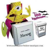 Automates en carton Automate en carton s&eacute;rie monstres de la Hammer : automate en carton "Momie"
