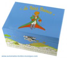 Bo&icirc;tes &agrave; bijoux musicales, bo&icirc;tes &agrave; musique pour gar&ccedil;ons Bo&icirc;te &agrave; bijoux musicale / bo&icirc;te &agrave; musique Trousselier : bo&icirc;te &agrave; musique avec le Petit Prince