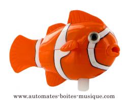 Automates animaux nageurs Automate animal nageur : automate Nemo nageur du c&eacute;l&egrave;bre dessin anim&eacute; "Le monde de Nemo"