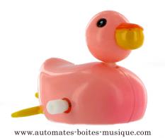 Automates animaux nageurs Automate animal nageur : automate canard rose nageur