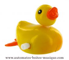Automates animaux nageurs Automate animal nageur : automate canard jaune nageur