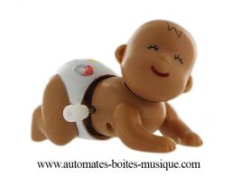 Automates personnages marcheurs m&eacute;caniques Automate marcheur : Automate b&eacute;b&eacute; marcheur