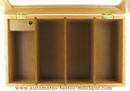 Accessoires musicaux de tous types Bo&icirc;te &agrave; musique : coffret musical pour th&eacute;