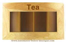 Accessoires musicaux de tous types Bo&icirc;te &agrave; musique : coffret musical pour th&eacute;