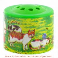 Bo&icirc;tes &eacute;lectroniques avec cris d'animaux Bo&icirc;te &agrave; meuh &eacute;lectronique : bo&icirc;te &agrave; meuh chat &eacute;lectronique