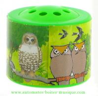 Bo&icirc;tes &eacute;lectroniques avec cris d'animaux Bo&icirc;te &agrave; meuh &eacute;lectronique : bo&icirc;te &agrave; meuh hibou &eacute;lectronique