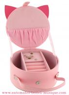 Sacs musicaux en cuir pour enfants Sac musical pour enfant : sac musical en cuir "chat"