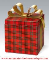 Bo&icirc;tes &agrave; musique anim&eacute;es de No&euml;l Bo&icirc;te &agrave; musique anim&eacute;e de No&euml;l Mr Christmas : bo&icirc;te &agrave; musique cadeau de No&euml;l auto-ouvrant