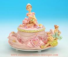 Ballerines automates musicales Ballerine automate musicale : ballerine automate avec ronde des ballerines