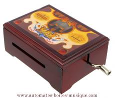 Bo&icirc;tes petit componium Bo&icirc;te &agrave; musique programmable diatonique de 20 notes "Petit componium" : Petit componium mod&egrave;le &eacute;conomique
