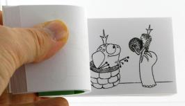 Folioscopes, feuilletoscopes ou flip books (Livres de dessins anim&eacute;s) Folioscope, feuilletoscope ou flip book : flip book "La princesse et la grenouille"