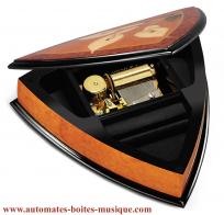Bo&icirc;tes &agrave; bijoux musicales Reuge Bo&icirc;te &agrave; bijoux musicale Reuge : bo&icirc;te &agrave; bijoux Reuge de 36 lames
