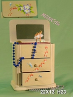 Bo&icirc;tes &agrave; bijoux musicales avec ballerines Bo&icirc;te &agrave; bijoux avec ballerine dansante color&eacute;e
