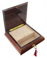 Boîtes à bijoux musicales Boîte à bijoux musicale en bois marqueté : boîte à bijoux de 30 lames avec lapin de Beatrix Potter