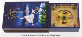 Bo&icirc;tes d allumettes musicales Bo&icirc;te d'allumettes musicale avec sc&egrave;ne anim&eacute;e miniature : Sapin de No&euml;l
