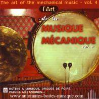 CD sur les instruments de musique mécanique CD audio d'instruments de musique mécanique : CD "L'art de la musique mécanique vol 4"