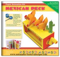 Automates en carton Automate en carton poules du texas