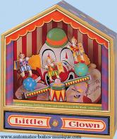 Bo&icirc;tes &agrave; musique avec clowns Bo&icirc;te &agrave; musique anim&eacute;e Trousselier : bo&icirc;te Trousselier avec clowns