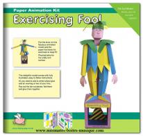 Automates en carton Automate en carton fou sportif