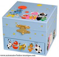 Bo&icirc;tes &agrave; musique Trousselier Barbapapa et Barbamama Bo&icirc;te &agrave; musique Trousselier : bo&icirc;te Trousselier Barbapapa et Barbamama