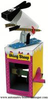Automates en carton Automate en carton mouton skieur